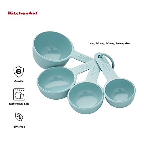 KitchenAid Measuring Cups, Set Of 4, Aqua Sky