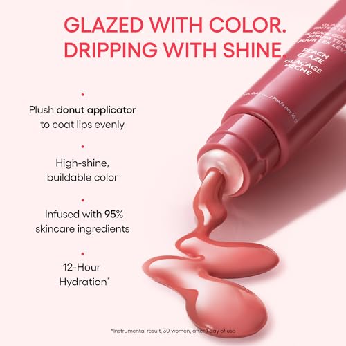 Amazon LANEIGE Glaze Craze Tinted Lip Serum: Hydrating Lip Serum for Glossy, Nourished Lips with Plumping Polypeptides