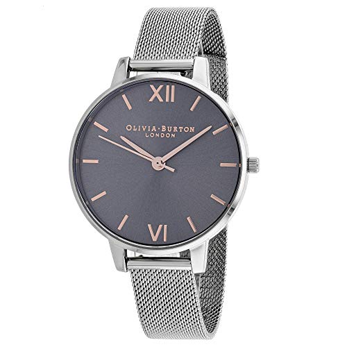 Olivia Burton Dark Grey Dial Ladies Watch OB16MD80