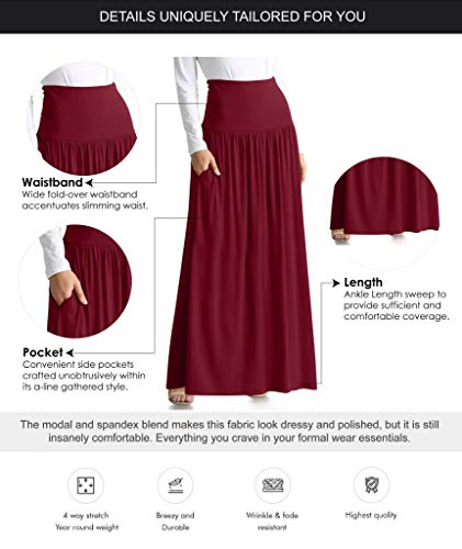 Maxi Skirts for Women Ankle Length Skirt Casual Long Skirt High Waisted Maxi Skirt Reg and Plus Size Skirt Long Skirt