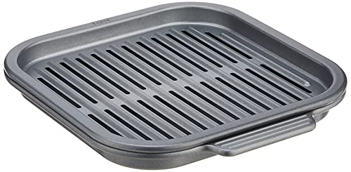 Instant Vortex Official Nonstick Grill Pan, 2-Piece, Gray