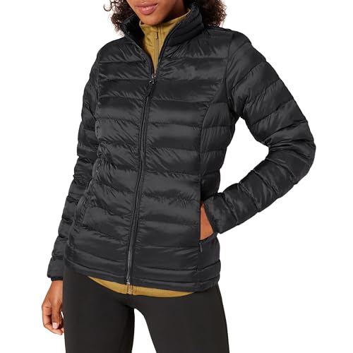 Amazon Essentials Women's Lightweight Long-Sleeve Water-Resistant Packable Puffer Jacket (Available in Plus Size)