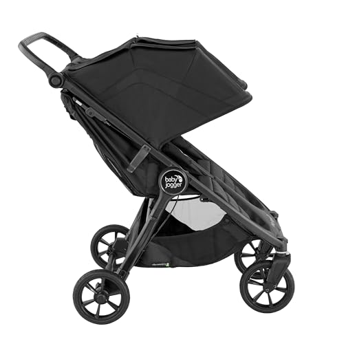 Baby Jogger City Mini GT2 All-Terrain Double Stroller, Jet , 40.7x29.25x42.25 Inch (Pack of 1), Black