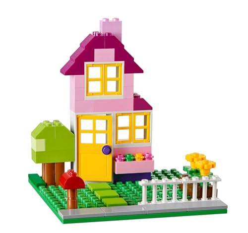 Amazon LEGO Classic Large Creative Brick Box 10698 Building Toy Set, Toy Storage Solution for Home or Classrooms, Interactive Building Toy for Kids, Boys, and Girls