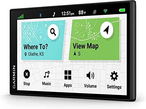 Garmin DriveSmart 66 6-inch Glass Screen Car GPS Navigator (010-02469-00) (Renewed)