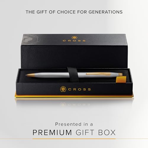 Amazon Cross Classic Century Refillable Ballpoint Pen Presented in a Luxury Gift Box - Medium Point, Black Ink, Medalist