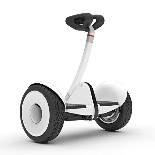 Segway Ninebot S Smart Self-Balancing Electric Scooter, 800W Motor (Ver.S MAX 1000), 13.7 Miles Range(Ver.S MAX 23.6)& 10MPH(Ver.S MAX 12.4), Hoverboard w/t LED Light, Compatible with Gokart Kit