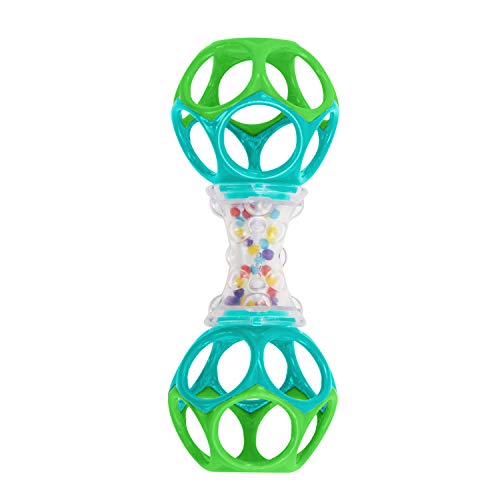 Bright Starts Oball Shaker Rattle Toy, Ages Newborn Plus