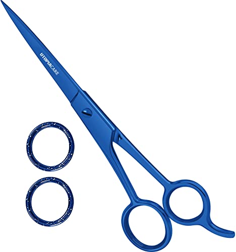 Utopia Care Hair Cutting and Hairdressing Scissors 6.5 Inch, Premium Stainless Steel shears with smooth Razor & Sharp Edge Blades, for Salons, Professional Barbers, Men & Women, Kids, Adults, & Pets