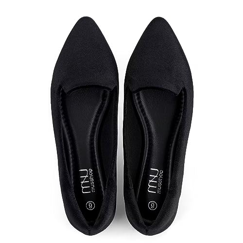 MUSSHOE Flat Shoes Women Comfortable Slip on Women's Flats