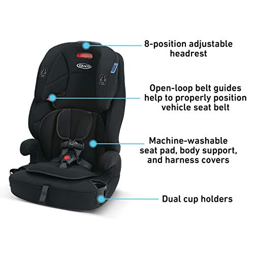 Graco Tranzitions 3 in 1 Harness Booster Seat, Proof