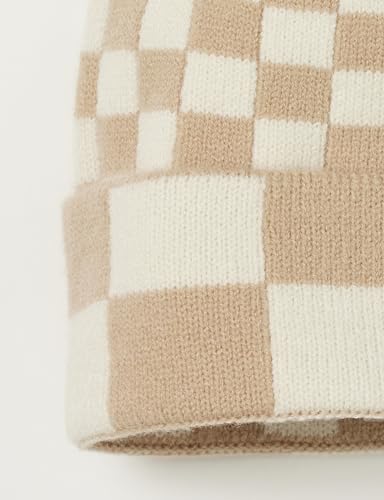 The Drop Women's Karina Multi Checkered Beanie