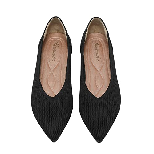 Semwiss Women's Ballet Flats Comfortable Casual Dressy Shoes,Work Flat   VinNews Recommendations