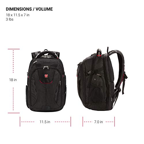 SwissGear Travel Tech Elite, Black Dot, Large
