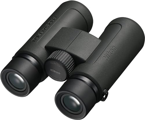 Nikon PROSTAFF P3 10x42 Binocular | Waterproof, fogproof, Rubber-Armored Full-Size Binocular, Wide Field of View & Long Eye Relief | Official Nikon USA Model