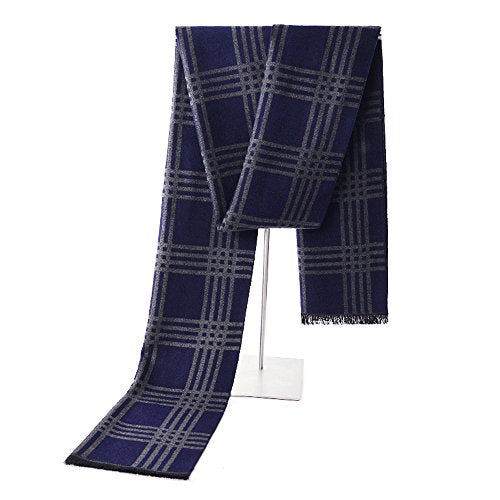 OHAYOMI Mens Scarf Winter Fashion Formal Soft Scarves for Men