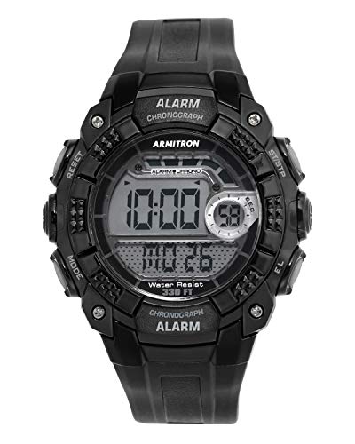 Amazon Armitron Sport Men's Digital Chronograph Resin Strap Watch