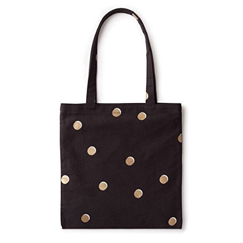 Kate Spade New York Canvas Tote Bag with Interior Pocket