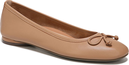 Vionic Callisto Suede Ballet Flat, Main, color, MACAROON