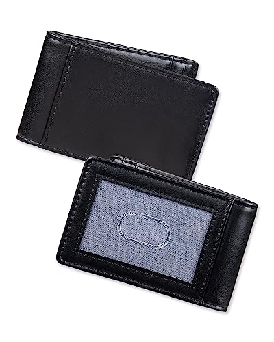 Amazon Essentials Men's Smart Wallet with Removable Money Clip