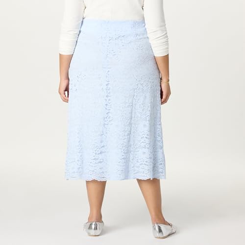 The Drop Women's Standard Elana Lace Midi Skirt