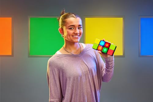 Clip coupon Flipslide Game - Electronic Handheld Game | Addictive Multiplayer Puzzle Game of Skill | Flip, Slide & Match Colors to Beat the Clock | 4 Thrilling Game Modes | Ages 8+ | Includes Batteries