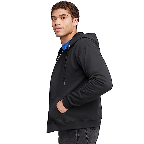 Hanes mens Full-zip Eco-smart Hoodie