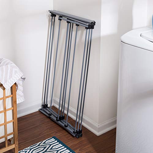 Honey-Can-Do Oversize Collapsible Clothes Drying Rack DRY-09066 Silver, 50 lbs