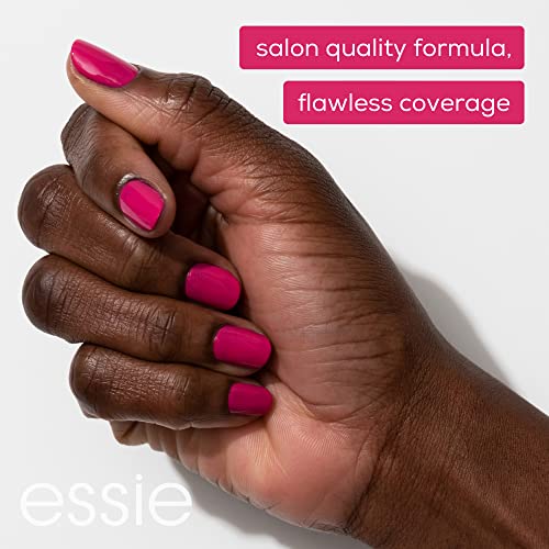 essie Salon-Quality Nail Polish, 8-Free Vegan, Sheer Pale Pink, Ballet Slippers, 0.46 fl oz