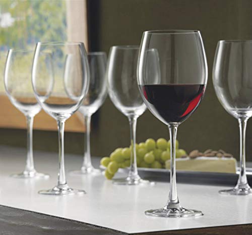 Lenox Tuscany Classics Red Wine Glasses, 24 Ounces, Set of 6,Clear