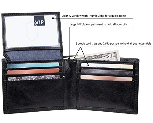 Amazon Essentials Men's Bifold Wallet