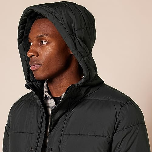 Amazon Essentials Men's Heavyweight Hooded Puffer Coat