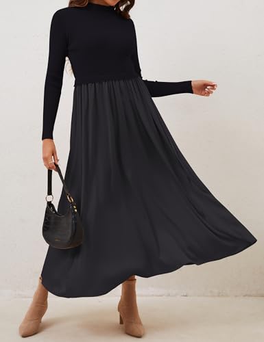 Lauweion Women's Turtleneck Sweater Maxi Dress Long Sleeve Slim Fit Ri VinNews Recommendations Lauweion Women's Turtleneck Sweater Maxi Dress Long Sleeve Slim Fit Ri VinNews Recommendations