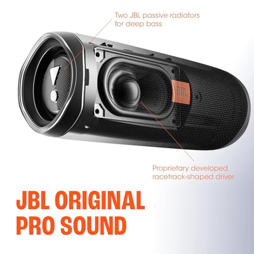 Amazon JBL FLIP 5, Waterproof Portable Bluetooth Speaker, Black, Small