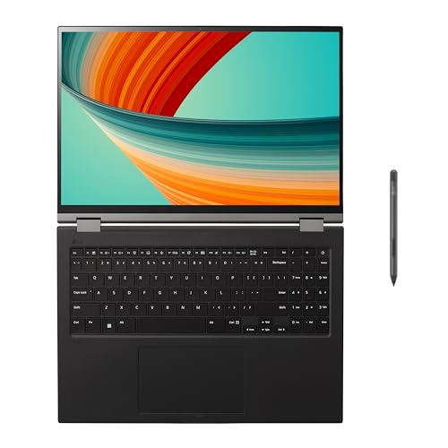 LG gram 2in1 16-Inch Lightweight Laptop 13th Gen Intel Core Processor i7-1360P Windows 11 Home 32GB RAM 1TB SSD - Black