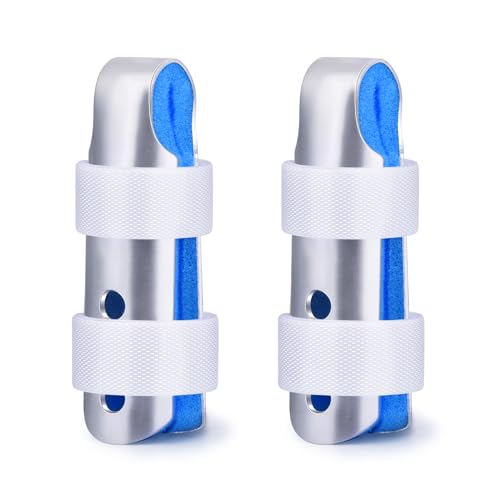 Amazon Finger Splint, 2pcs Finger Support Brace for Arthritis Knuckle Immobilizationm, Middle Size