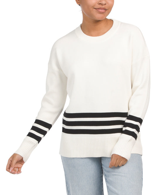 Stripe Pullover Sweater