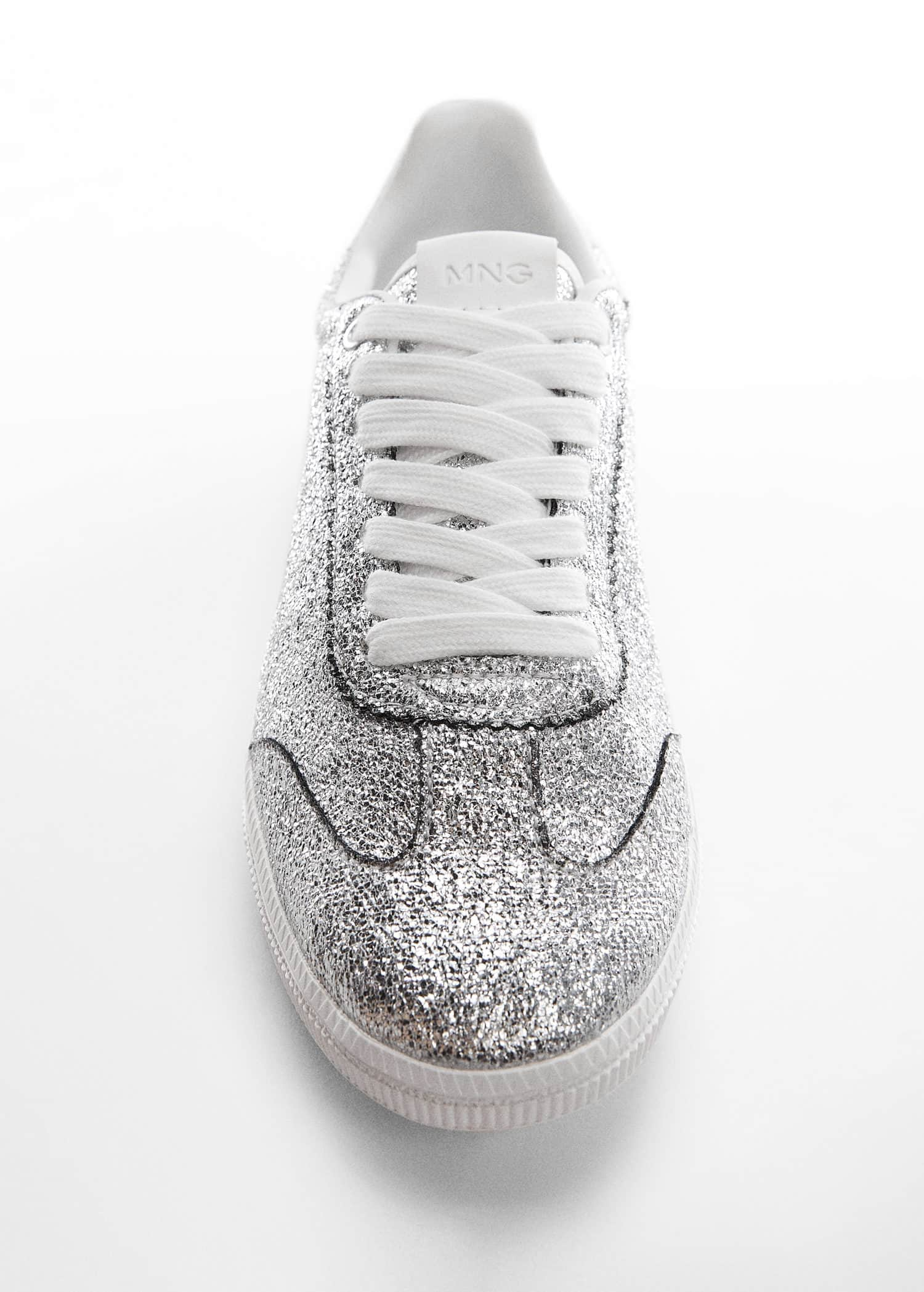 Lace glitter sneakers - Details of the article 2