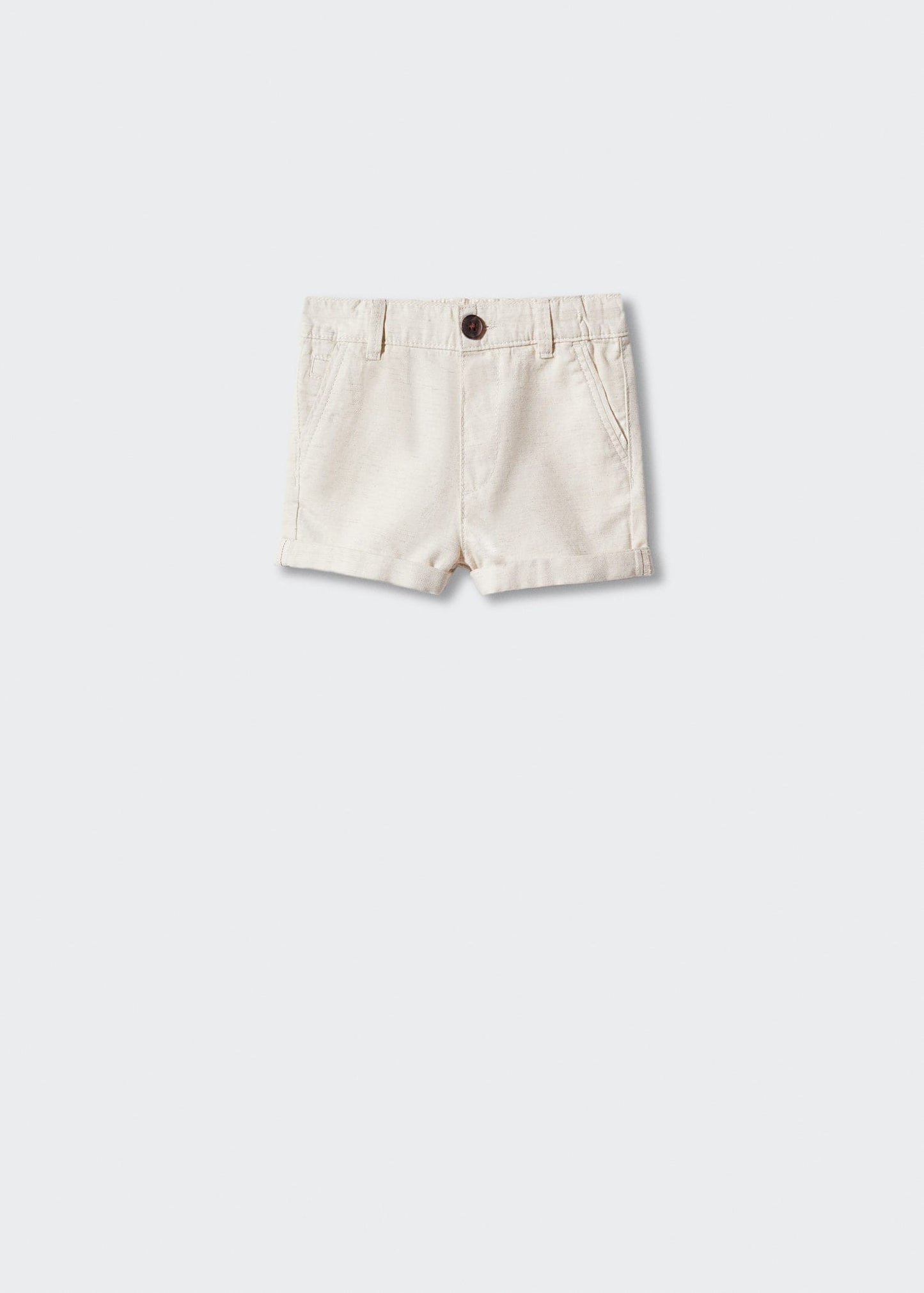 Cotton chino style Bermuda shorts - Article without model