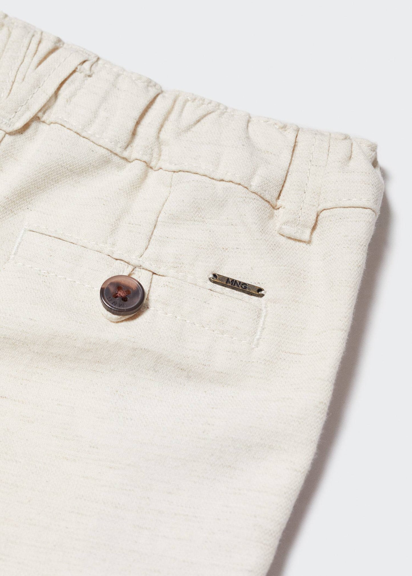 Cotton chino style Bermuda shorts - Details of the article 8