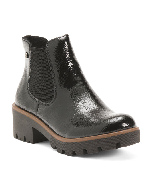 Lug Sole Comfort Booties