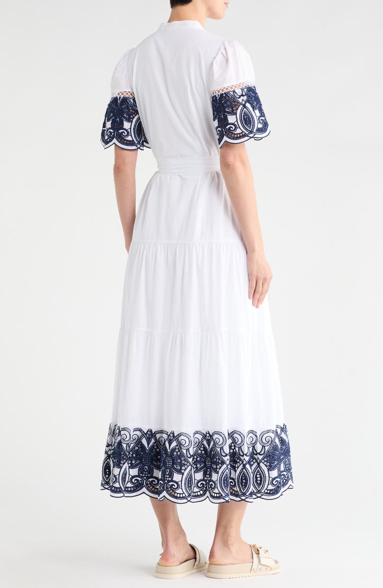 Love By Design Southampton Embroidered Maxi Shirtdress
