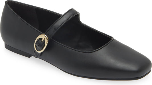 NORDSTROM RACK Acinda Mary Jane Flat, Main, color, Black