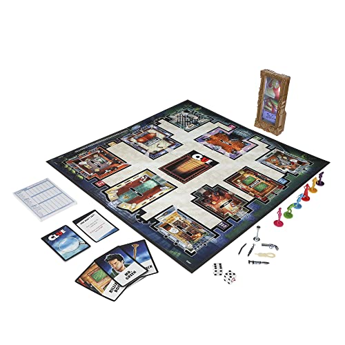 Clue Game, Mystery Board Game, 2-6 Players, 8+ Years (Amazon Exclusive)