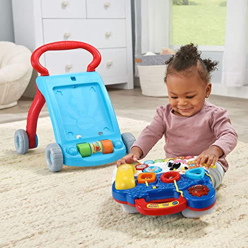 VTech Sit-To-Stand Learning Walker (Frustration Free Packaging), Blue