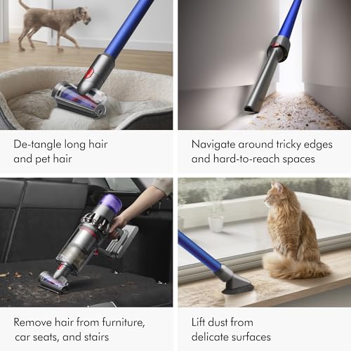 Dyson V11 Origin Cordless Vacuum, Nickel/Blue