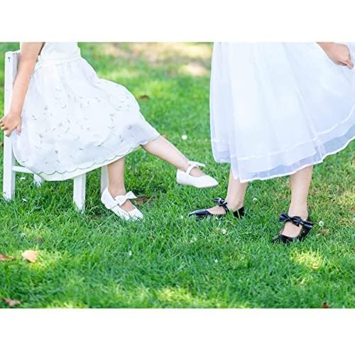 Felix & Flora Toddler Flower Girl Dress Shoes - Girl Ballet Flats Party School Shoes Wedding