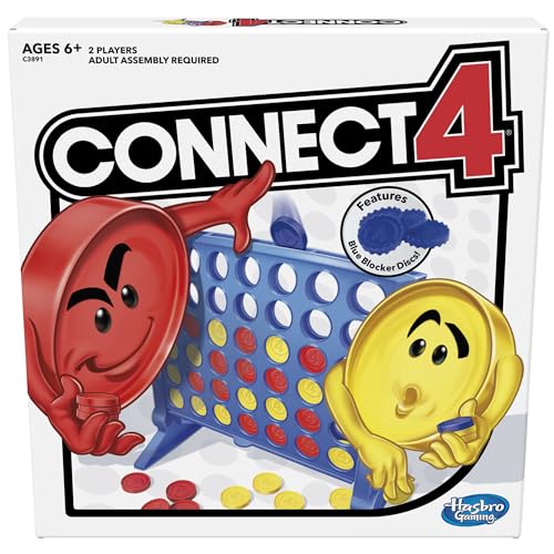 Connect 4 Strategy Board Game for Ages 6 and Up (Amazon Exclusive)