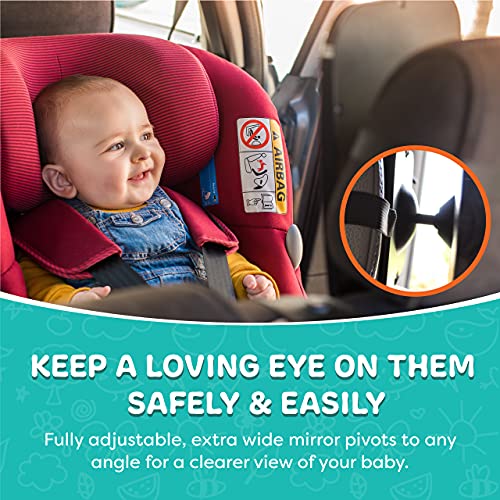 So Peep Baby Car Mirror - Adjustable Backseat Safety for Newborns