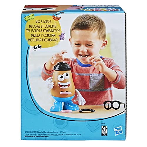 Potato Head Classic Toy For Kids Ages 2 and Up,Includes 13 Parts and Pieces to Create Funny Faces